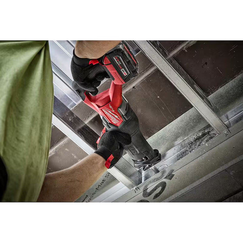 M18 FUEL 18V Brushless Cordless SAWZALL Reciprocating Saw Kit with Batteries, Charger & Case N772756