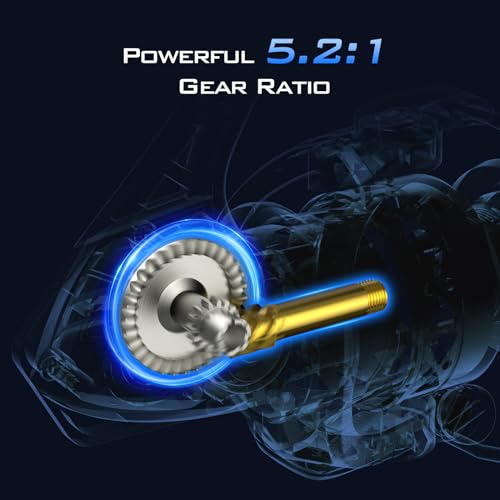 KastKing Centron & Centron Lite Spinning Reels, 500 Size, 17.5lb Drag C6333
