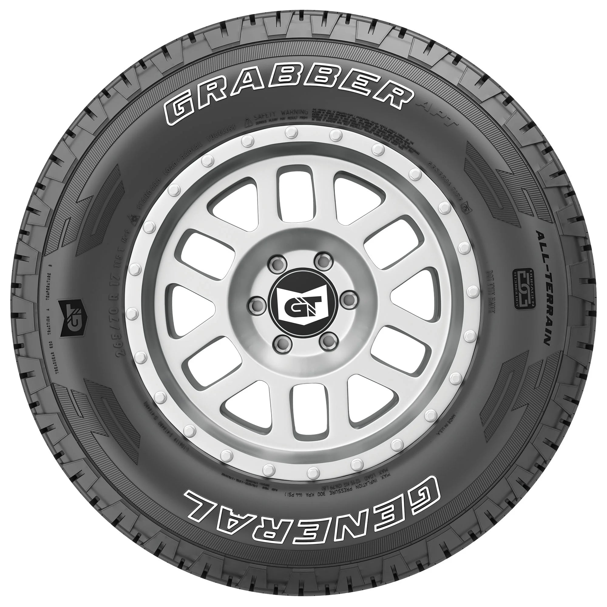 General Grabber APT All Terrain 265/65R17 112T Light Truck Tire J8091