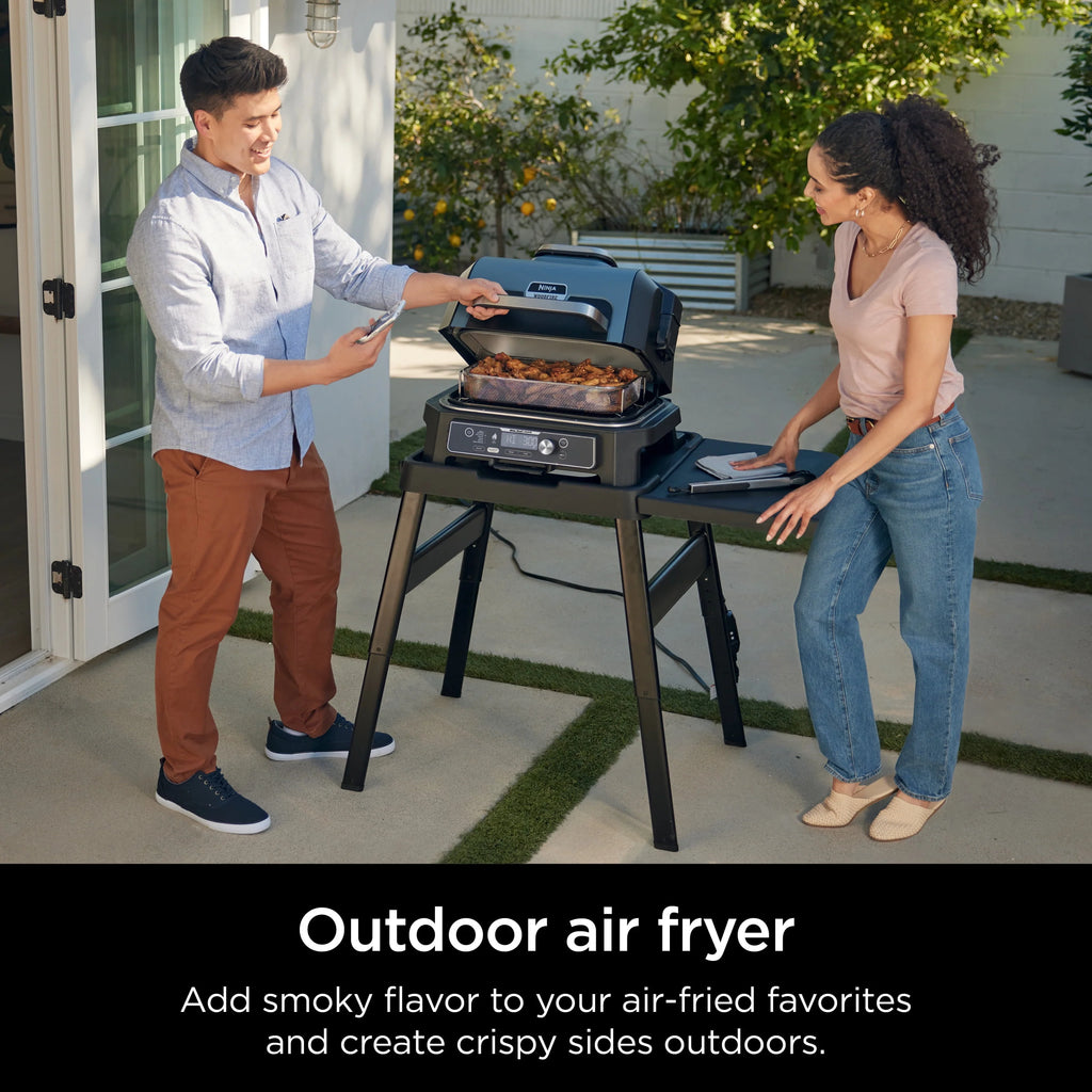 Ninja Woodfire ProConnect XL Outdoor 7-in-1 Grill & Smoker, App Enabled, OG900 A5992