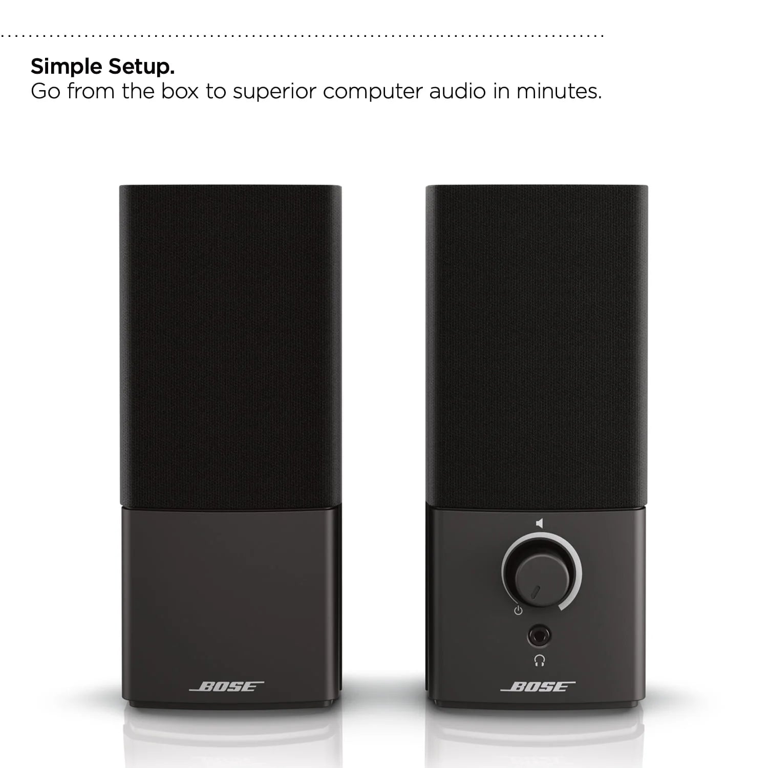 Bose Companion 2 Multimedia Computer Speaker System F64207