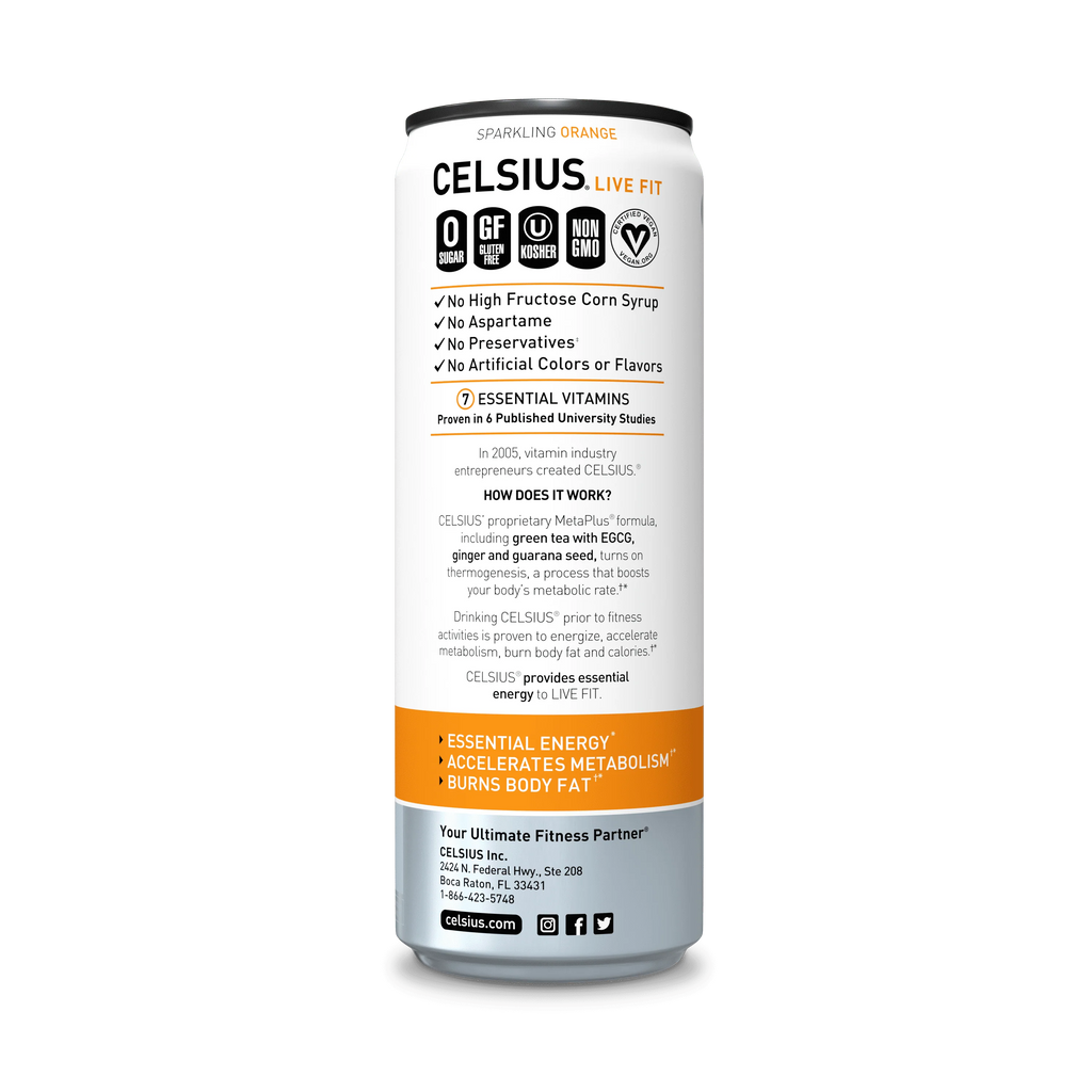 CELSIUS Sparkling Space Variety Pack, Functional Energy Drink, 12 fl oz, 12-Pack T823