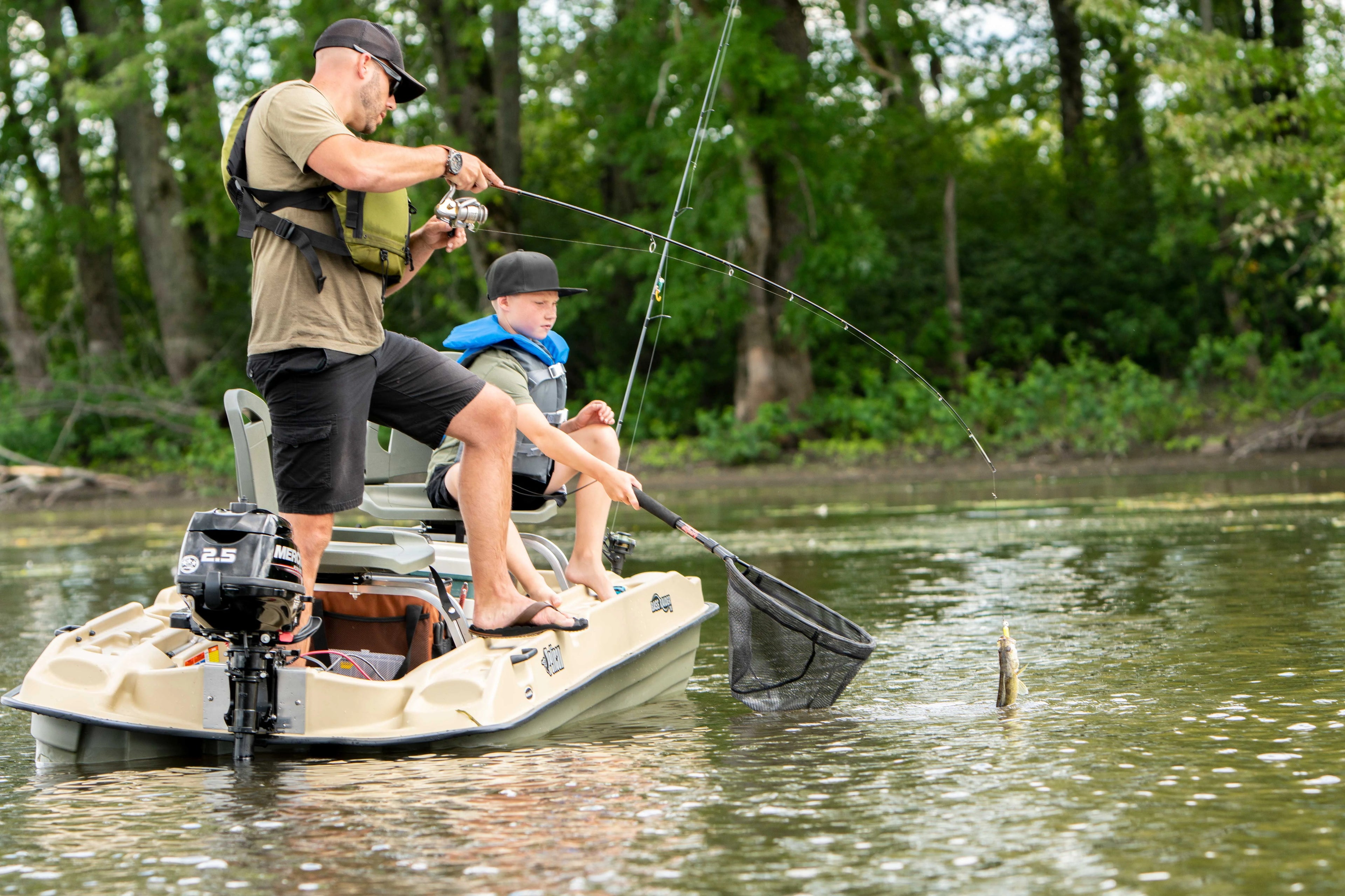 Pelican Bass Raider 10 ft 2-Person Fishing Boat R2573