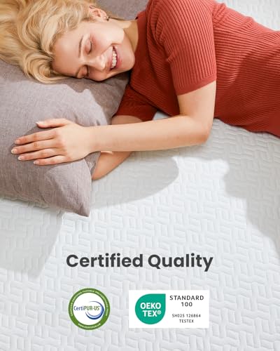Dreamsmith Twin XL Mattress Topper 3 Inch Cooling Gel Memory Foam with Removable Washable Cover S93820