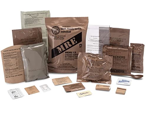 Ameriqual 24ct US Military Surplus MRE Meals Ready to Eat 2021 A+B Case Bundle X982