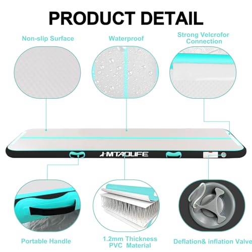 Inflatable Air Gymnastics Mat Tumble Track with Air Pump V20572