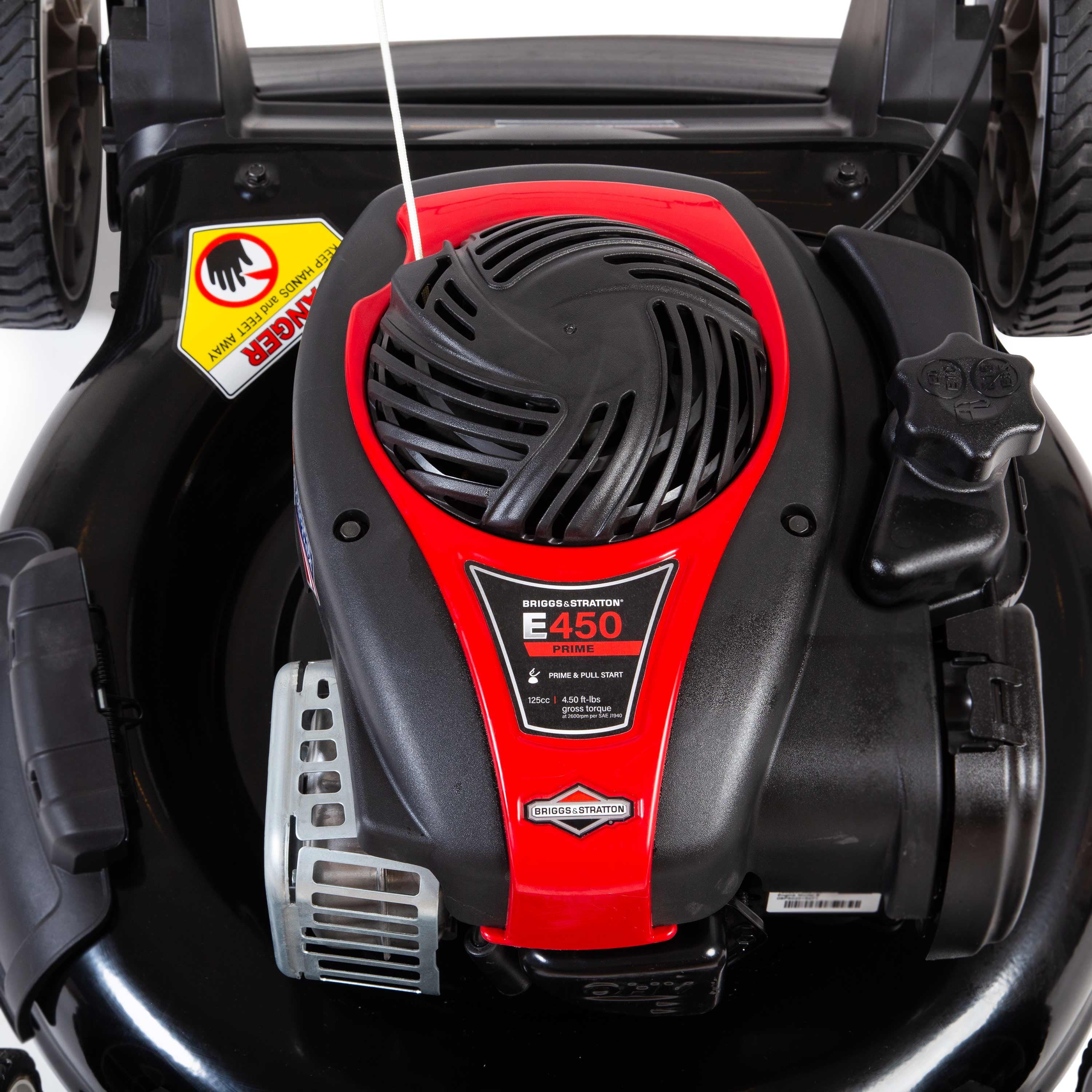 Black Max 21-inch 125cc Gas Push Mower with Briggs & Stratton Engine Z71338