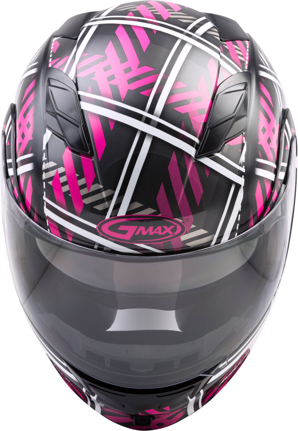 GMAX MD-01 Pink Ribbon Riders Helmet Black/Pink LG A762