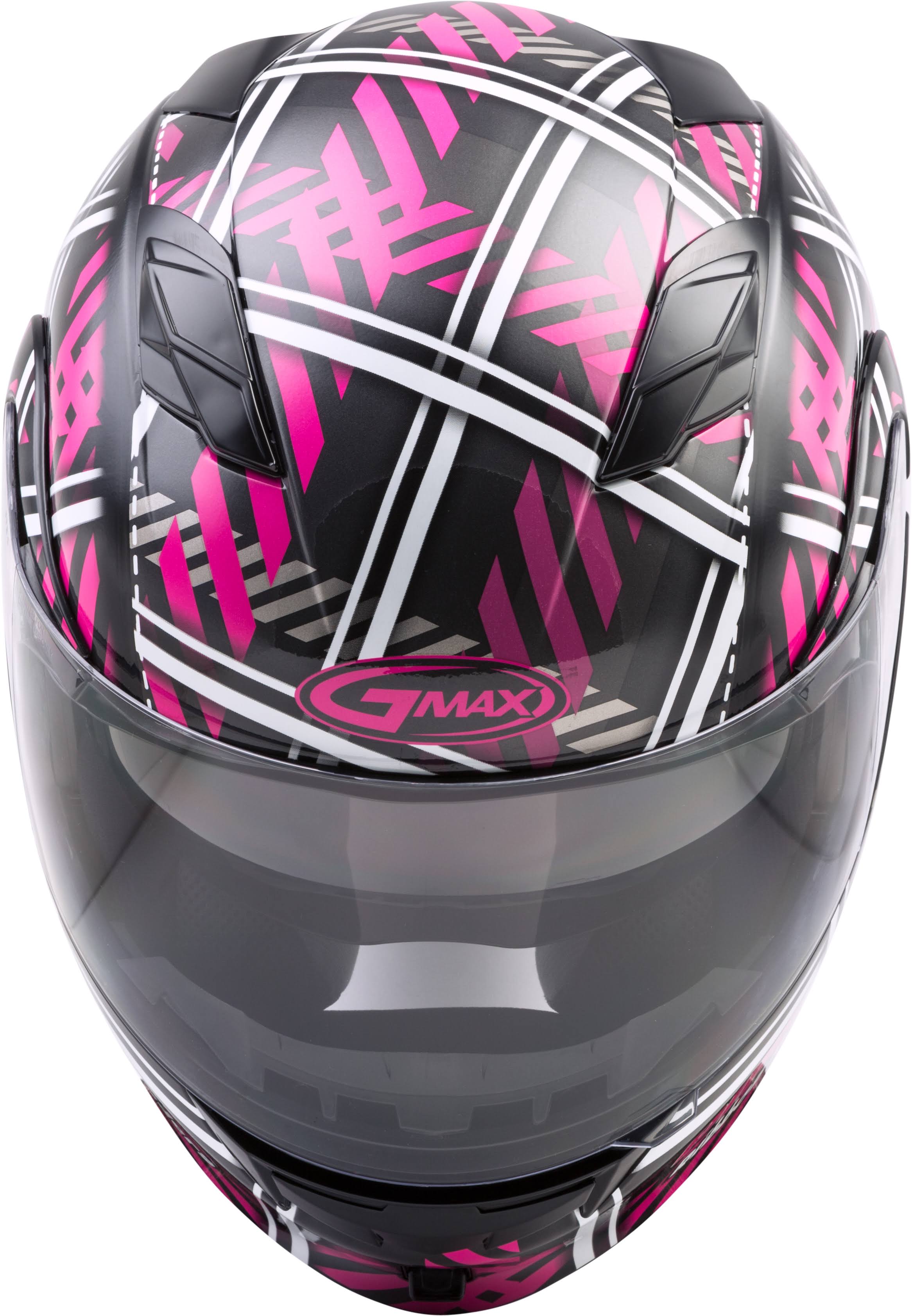GMAX MD-01 Pink Ribbon Riders Helmet Black/Pink LG A762