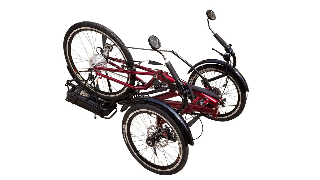 ERT-36 Folding Electric Recumbent Tricycle for Adults H208