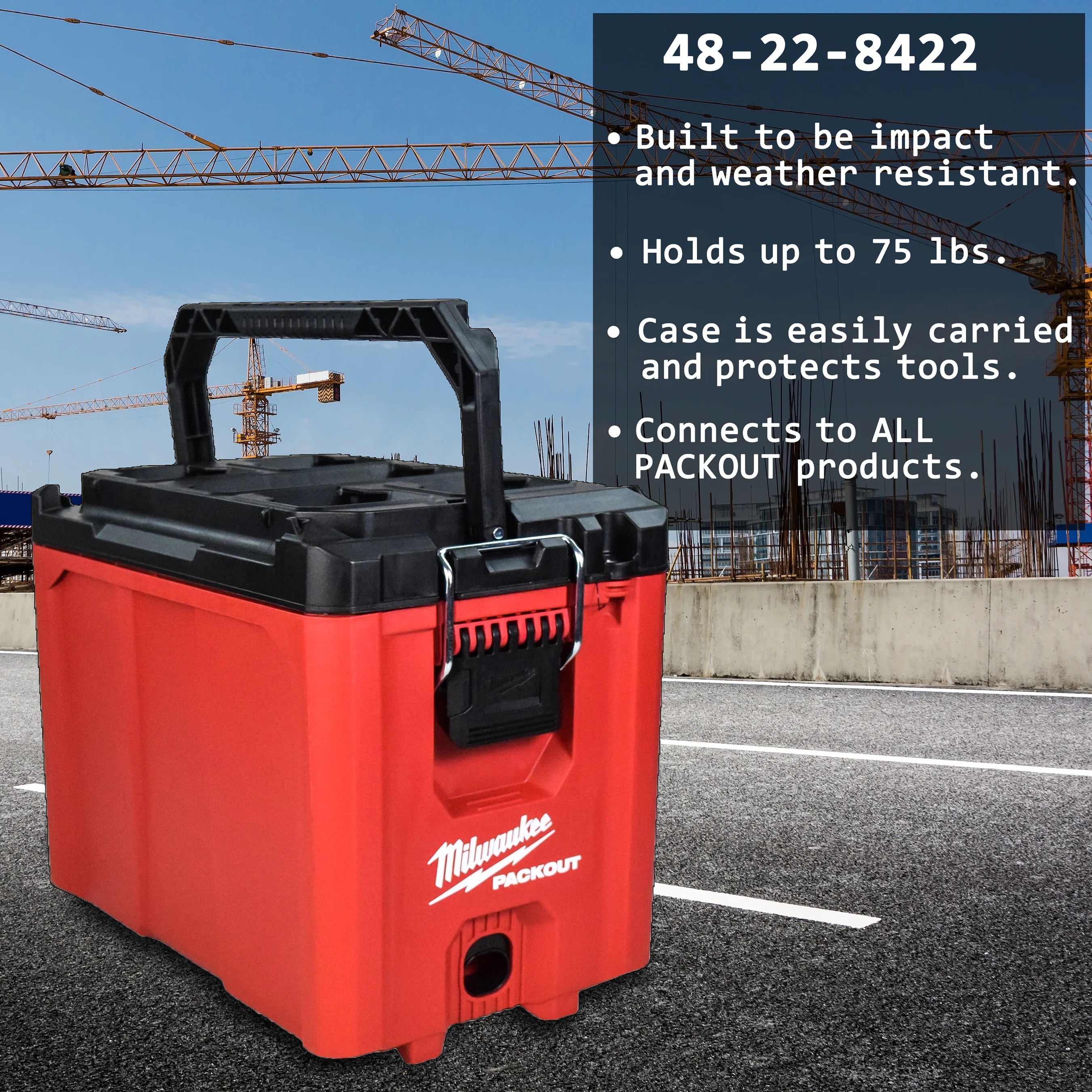 Milwaukee PACKOUT 10 in. Compact Tool Box O683042