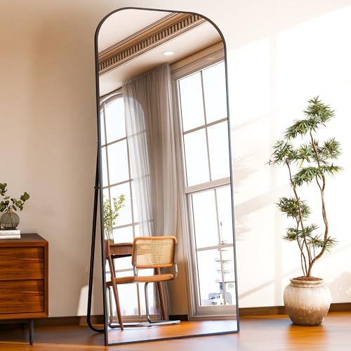 HARRITPURE 57"x20" Full Length Mirror with Aluminum Frame, Gold A38098