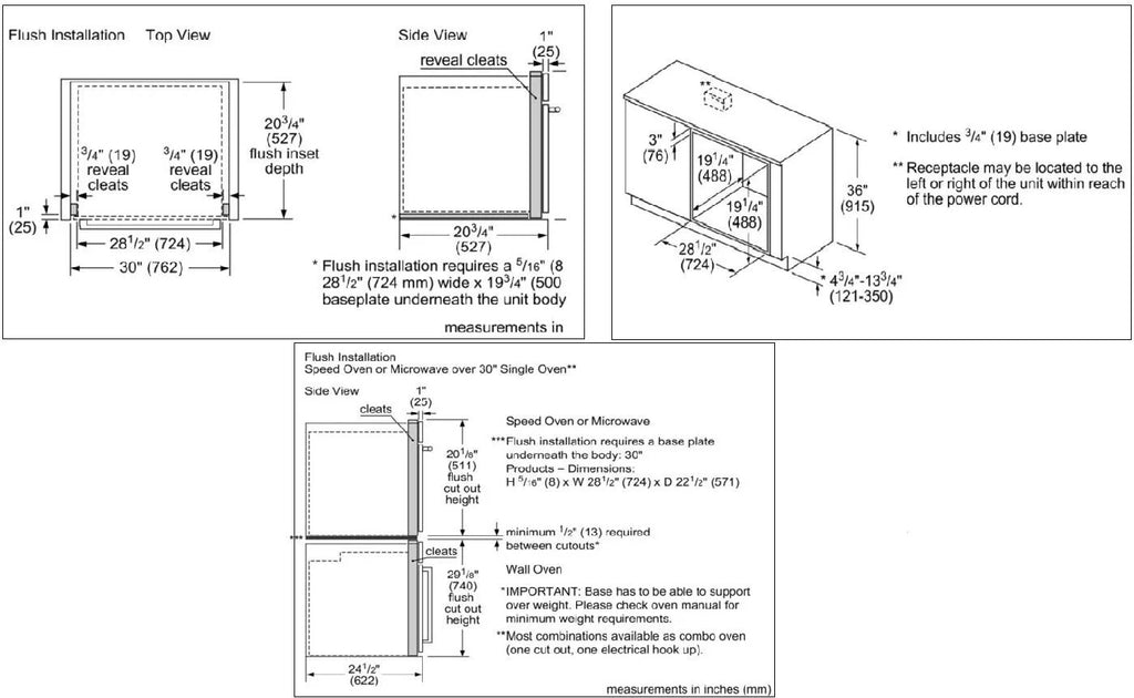 BOSCH HMB50152UC Built-In Microwave Black K3064
