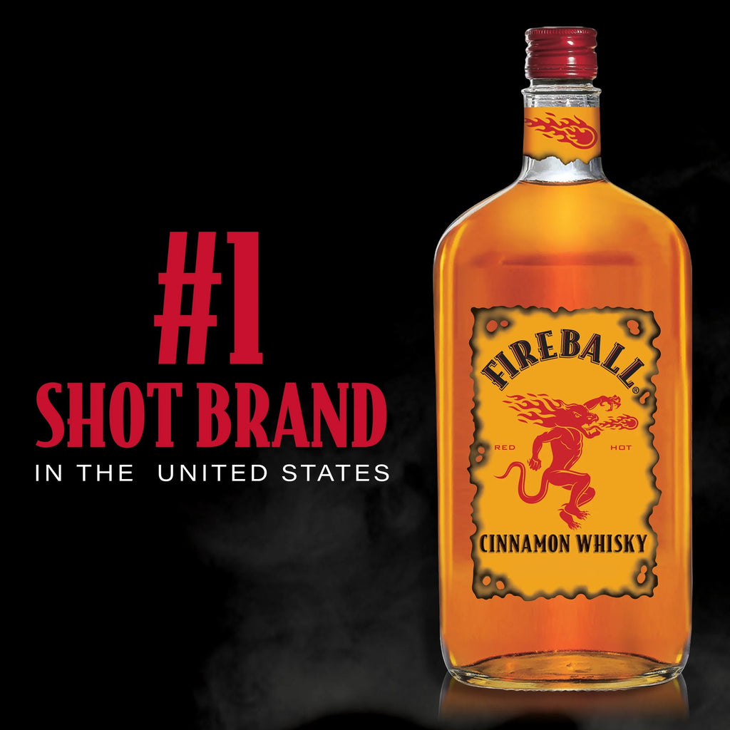 Fireball Cinnamon Whiskey, 750ml, 33% Alcohol S948953