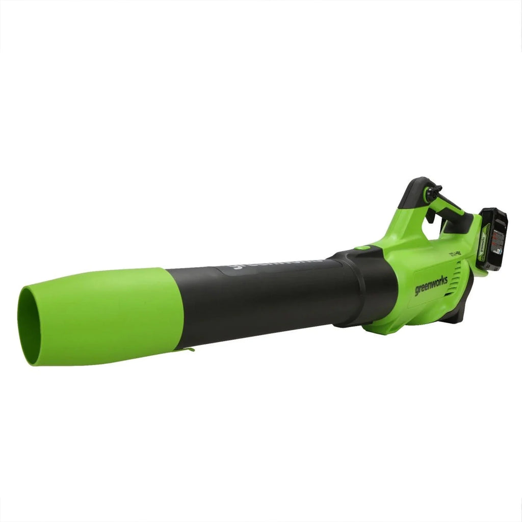 Greenworks 48V Brushless Leaf Blower 515CFM with 2.0Ah Batteries & Charger O7126
