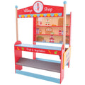 Bigjigs Toys Wooden Village Shop - Pretend Play and Role Play Toys