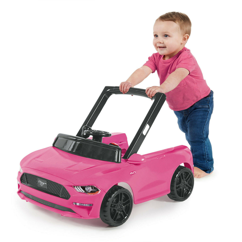 Bright Starts Ford Mustang 3 Ways to Play Walker Pink C7741