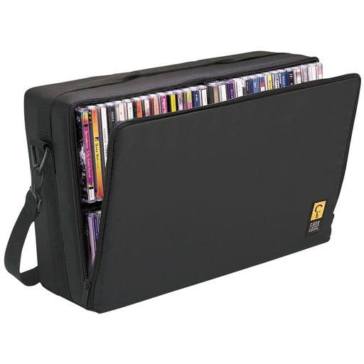 Case Logic Nylon CD Carrying CASE; 60 Capacity Black - Megean