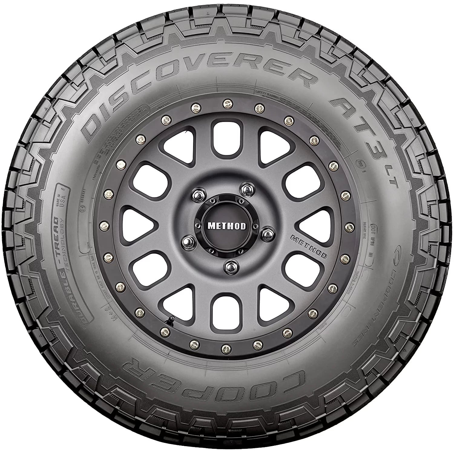 Cooper Discoverer AT3 LT 265/65R18 Load E All Terrain Tires Set of 4 E134971