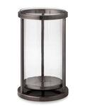 Metal Frame Hurricane, Small, Oiled Bronze | Williams Sonoma - Candle Holders - Home Decor