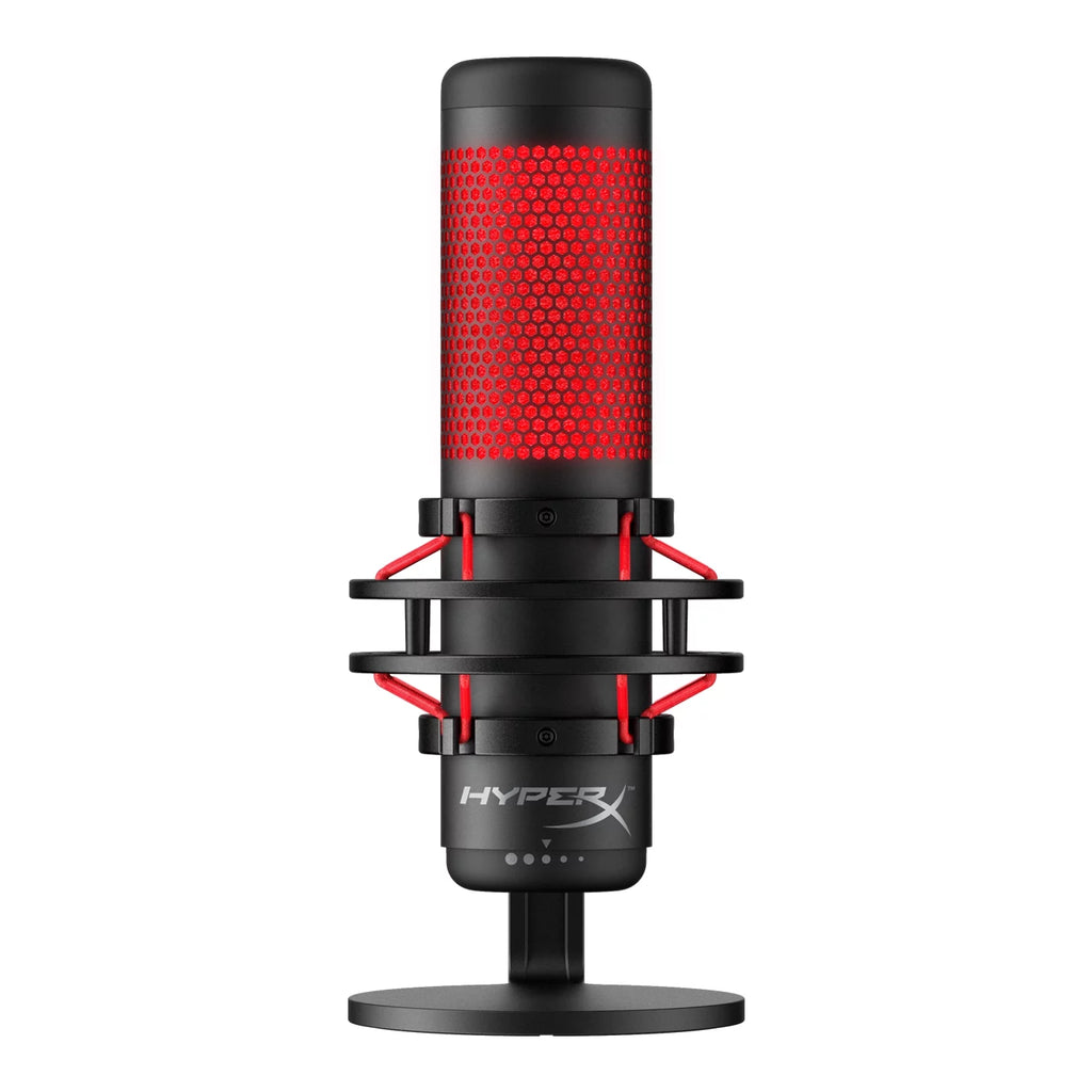 HyperX QuadCast USB Condenser Gaming Microphone for PC, PS4, PS5 and Mac A393077