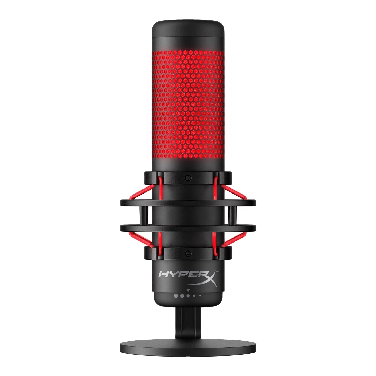 HyperX QuadCast USB Condenser Gaming Microphone for PC, PS4, PS5 and Mac A393077
