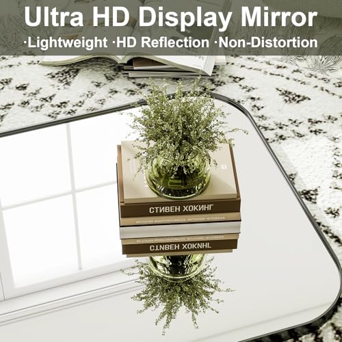 HARRITPURE 57"x20" Full Length Mirror with Aluminum Frame, Gold A38098