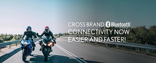 Cardo PACKTALK Edge Motorcycle Bluetooth Headset Intercom - Single Pack, Black P84142