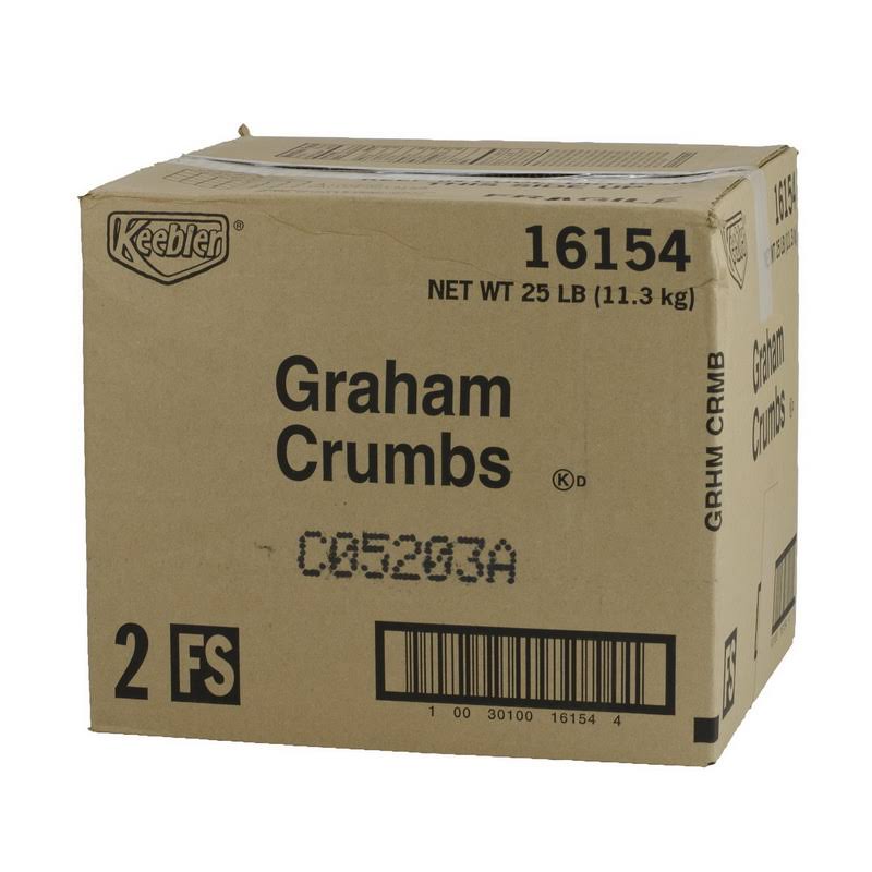 Keebler Graham Cracker Crumbs Graham 25lb. - Megean