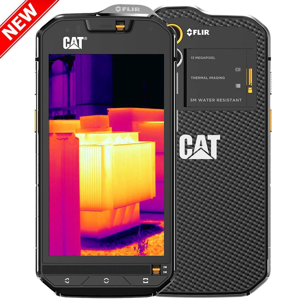 Cat S60 Dual-SIM 32 GB Black Unlocked U703