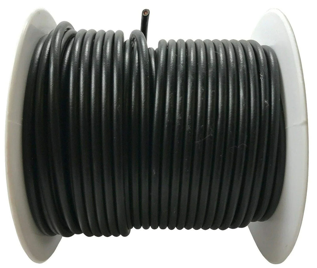 Red & Black 14 Gauge AWG Primary Electrical Wire 100 FT - Automotive Stranded Copper L454209