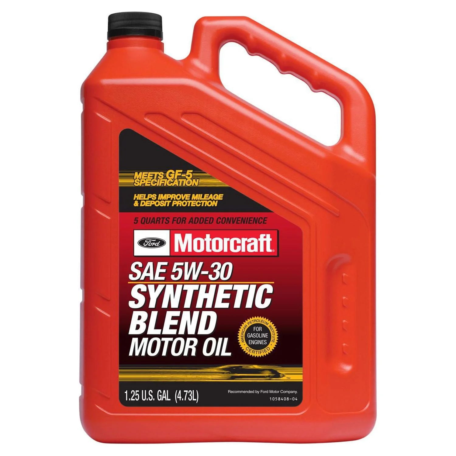 Motorcraft Synthetic Blend Motor Oil 5w30