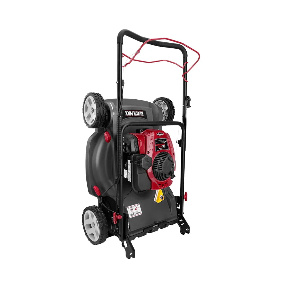 Black Max 21-Inch 150cc Self-Propelled Gas Mower with Briggs & Stratton Engine Z2039