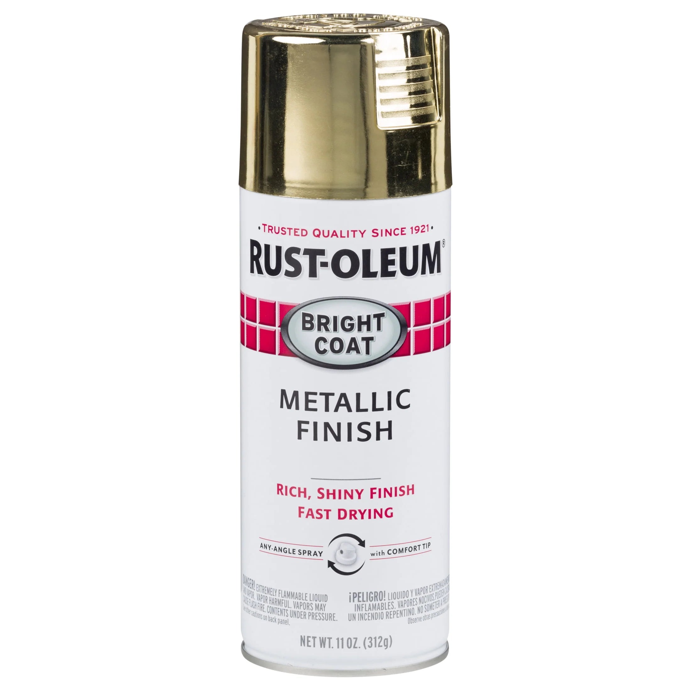 Rust-Oleum Stops Rust Satin Protective Enamel Spray Paint 285092, 12 oz Y531