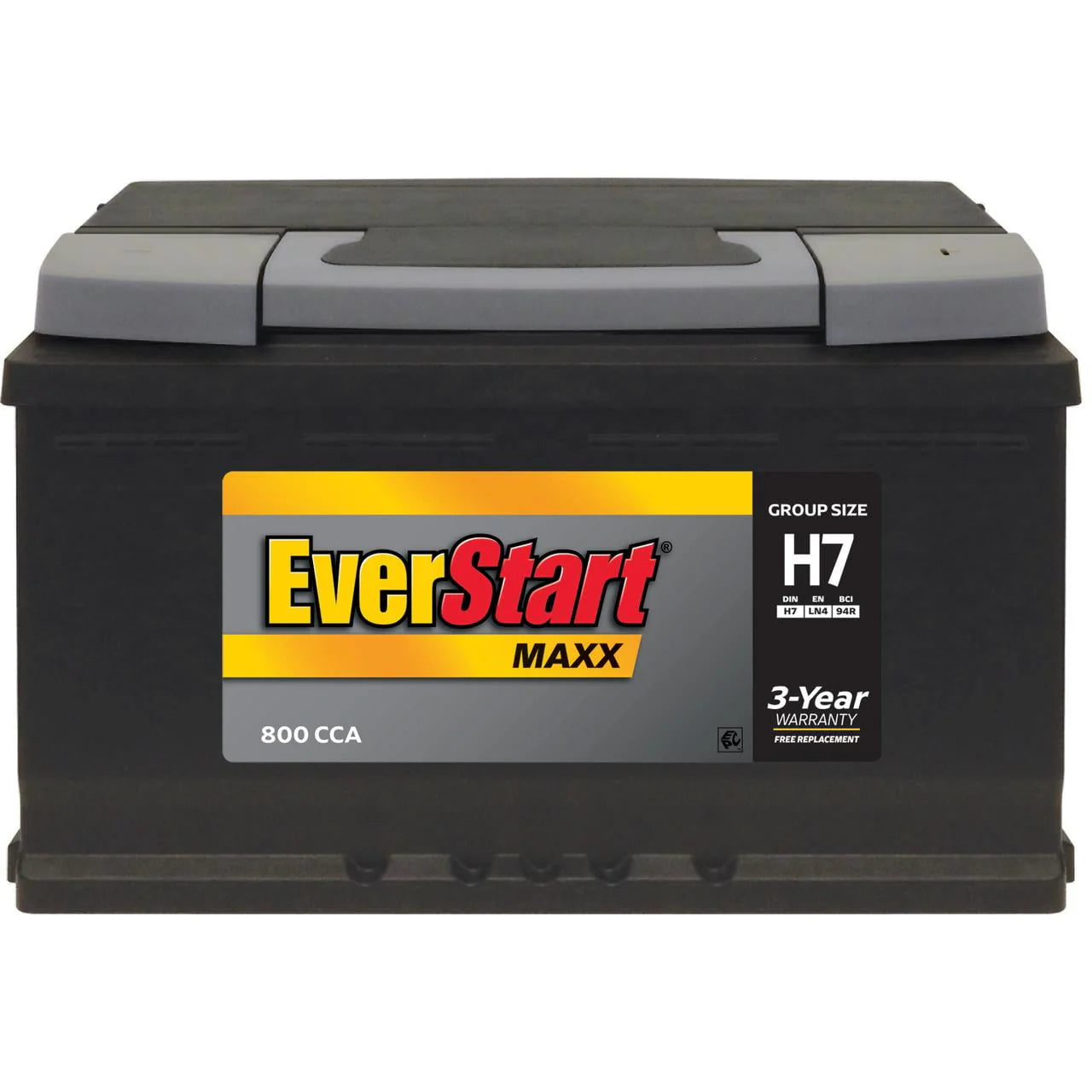 EverStart Maxx Lead Acid Automotive Battery Group Size H7 12V 800 CCA I56217