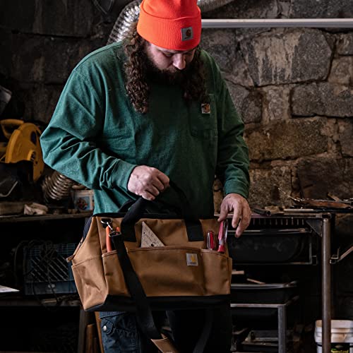 Carhartt Onsite Tool Bag, 13-Inch 15 Pocket, Water-Resistant X3174