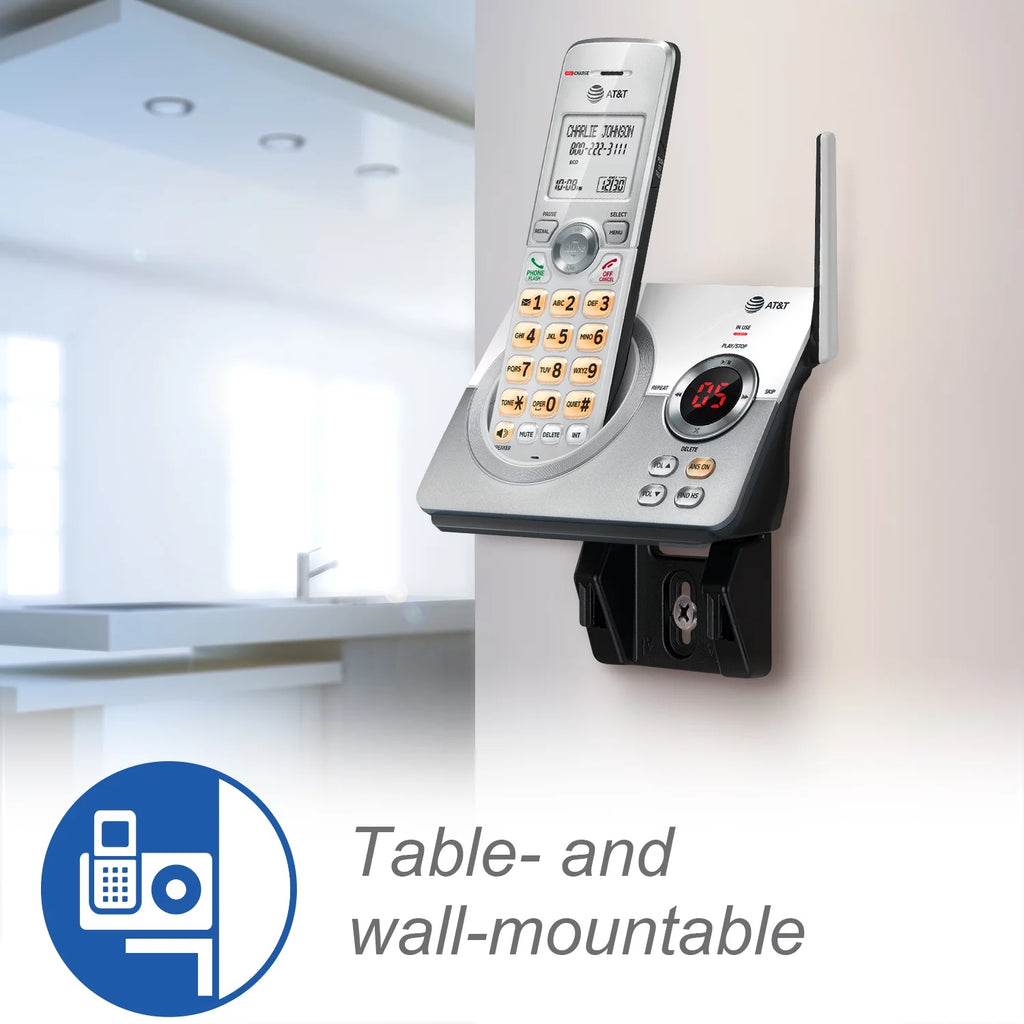 AT&T 4-Handset Cordless Phone with Answering System and Call Block, EL52429 I332155