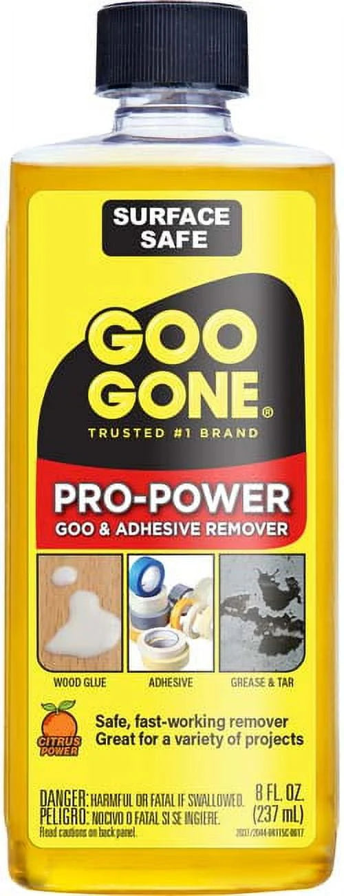Goo Gone Pro-Power Goo & Adhesive Remover, 8 oz