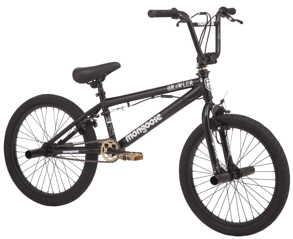 Mongoose BRAWLER Boys' Freestyle BMX Bike 20 L3541