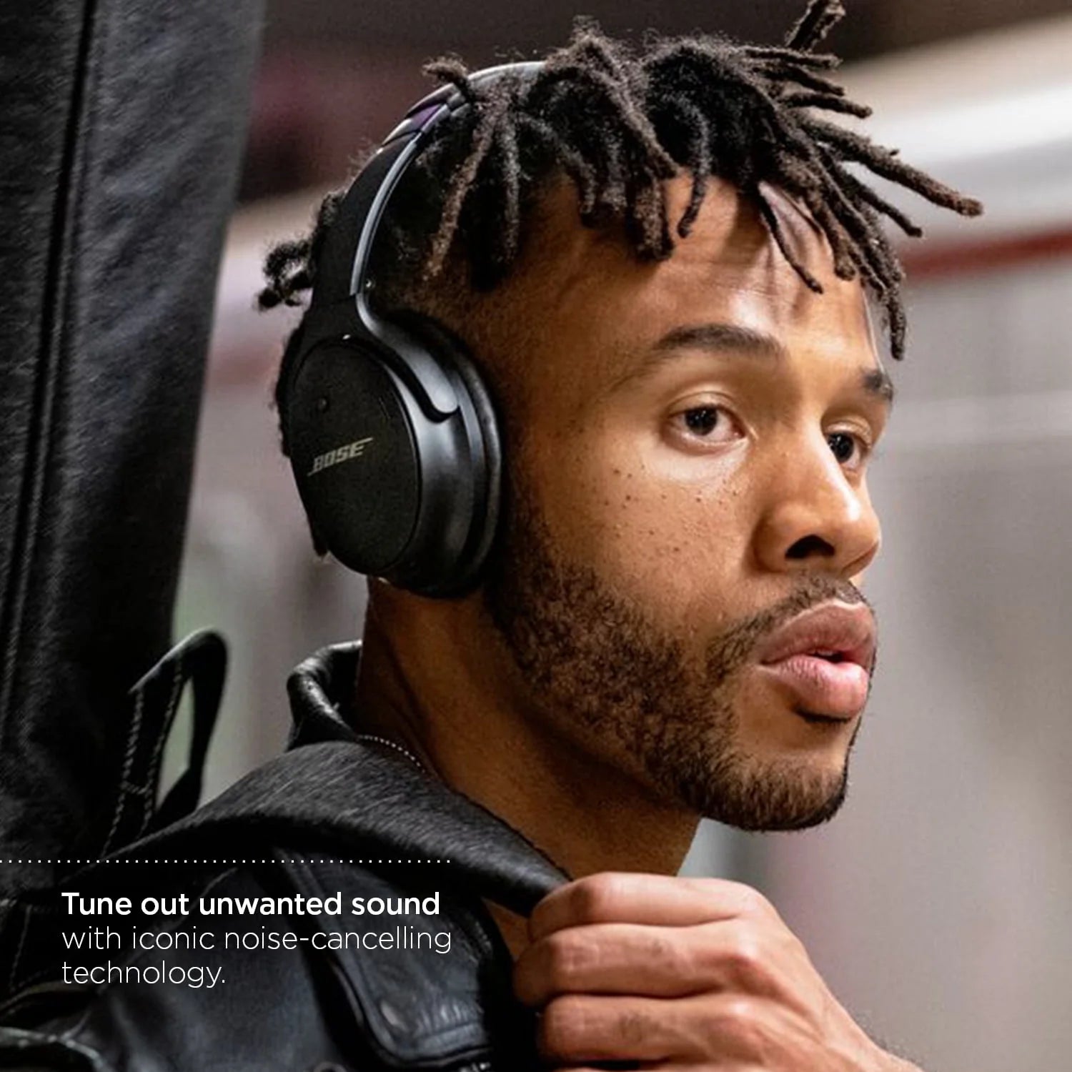 Bose QuietComfort 45 Wireless Noise Cancelling Over-Ear Headphones, Black C371203