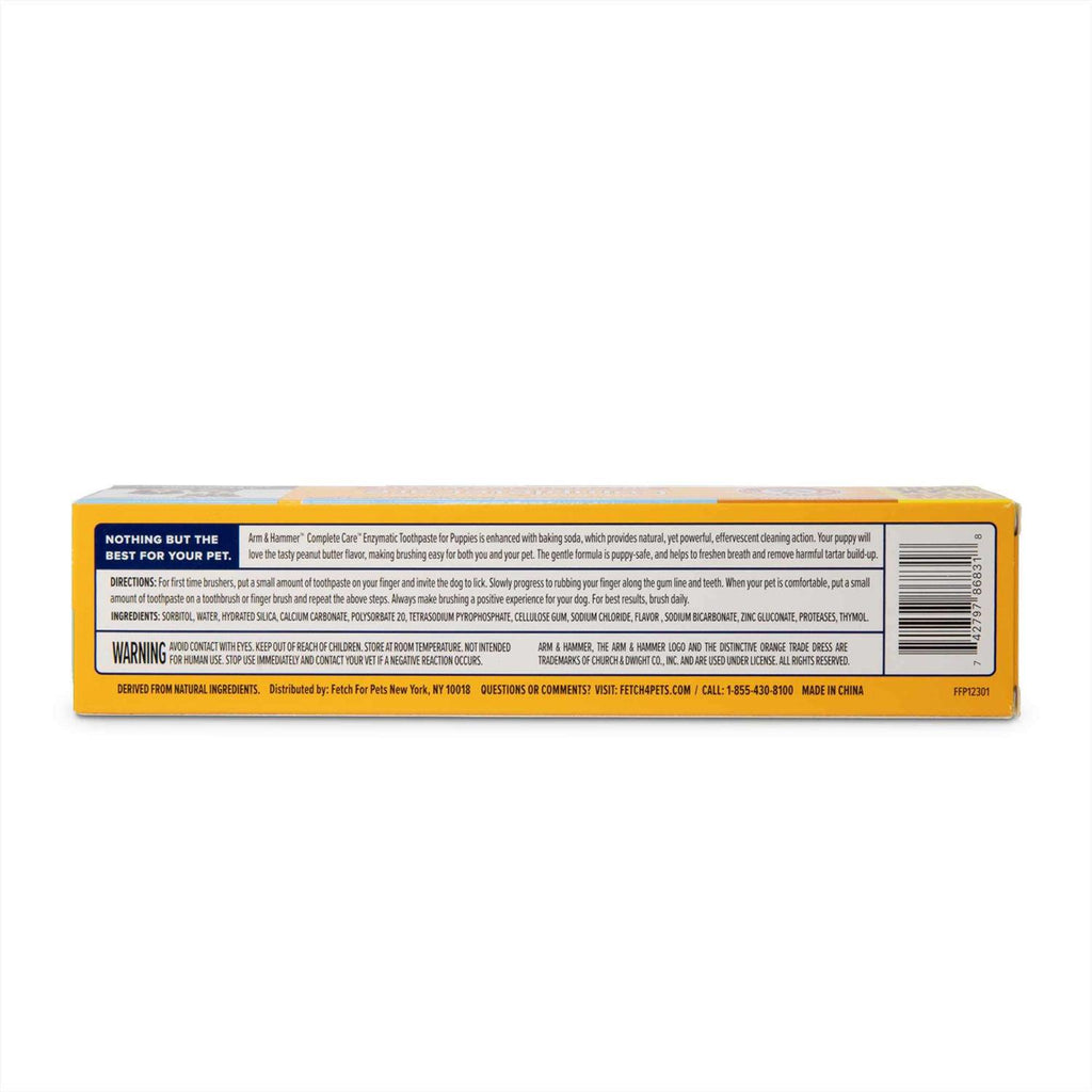 Arm & Hammer Complete Care Enzymatic Dog Toothpaste 6.2 oz Peanut Butter S9899
