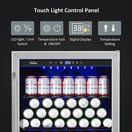Electric Humidor Cabinet 35L with Digital LED Screen and Humidity Control C6096