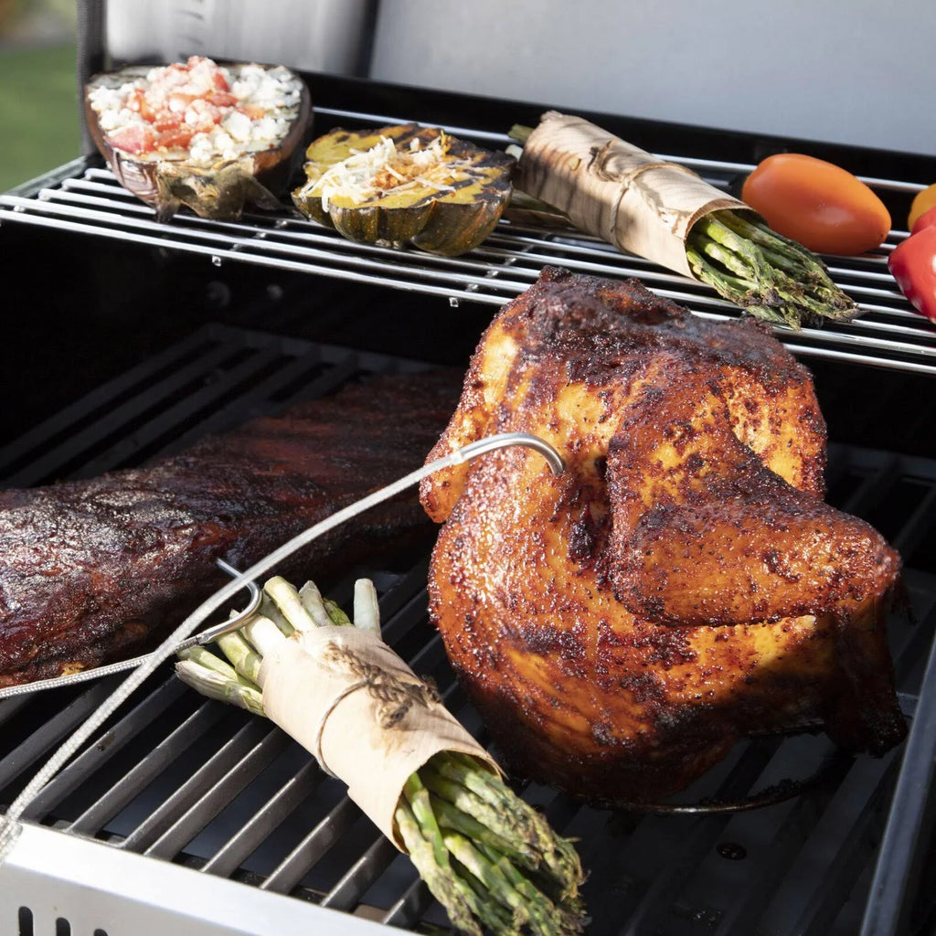 Cuisinart Twin Oaks Dual Function Pellet and Gas Grill, 900 sq in H253