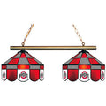 Wave 7 NCAA 2-Light Pool Table Light NCAA Team: Ohio State - 2, Style: Classic