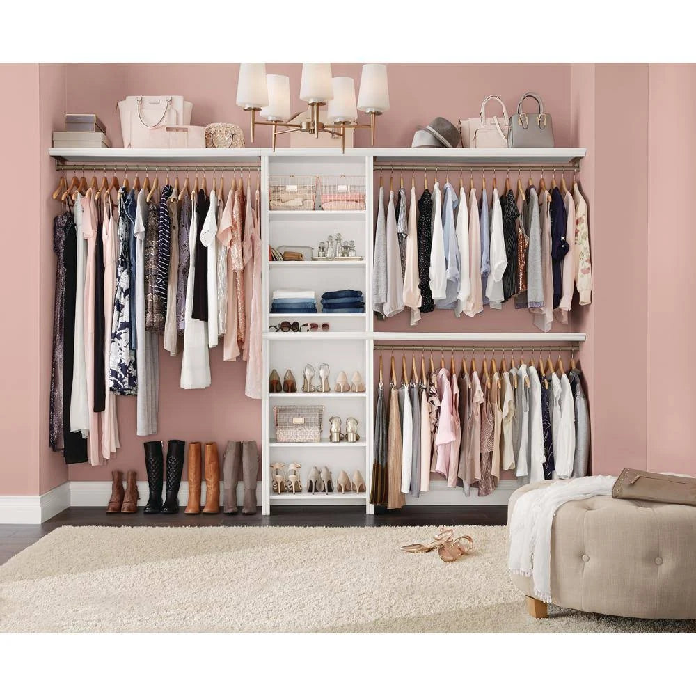 ClosetMaid Impressions Basic White Wood Closet System N87201