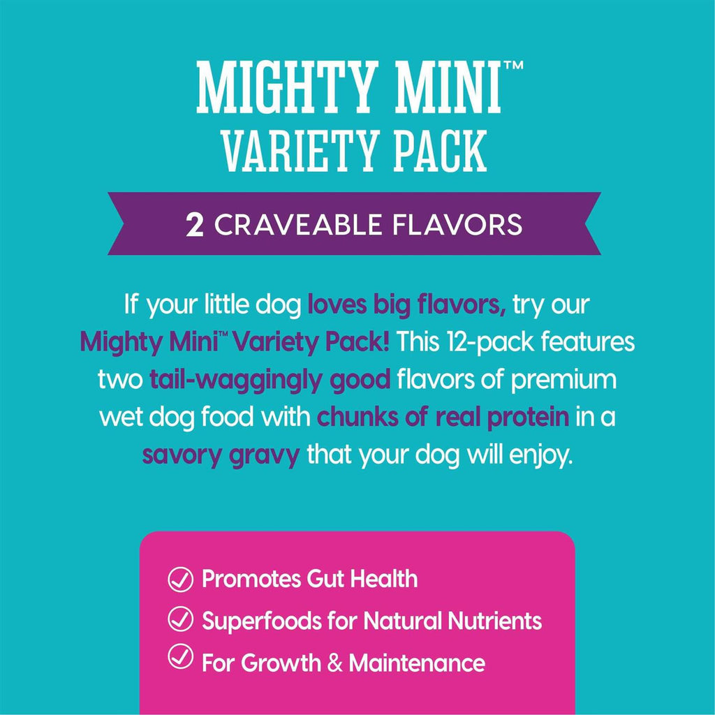 Solid Gold Mighty Mini Variety Pack Wet Dog Food R41607