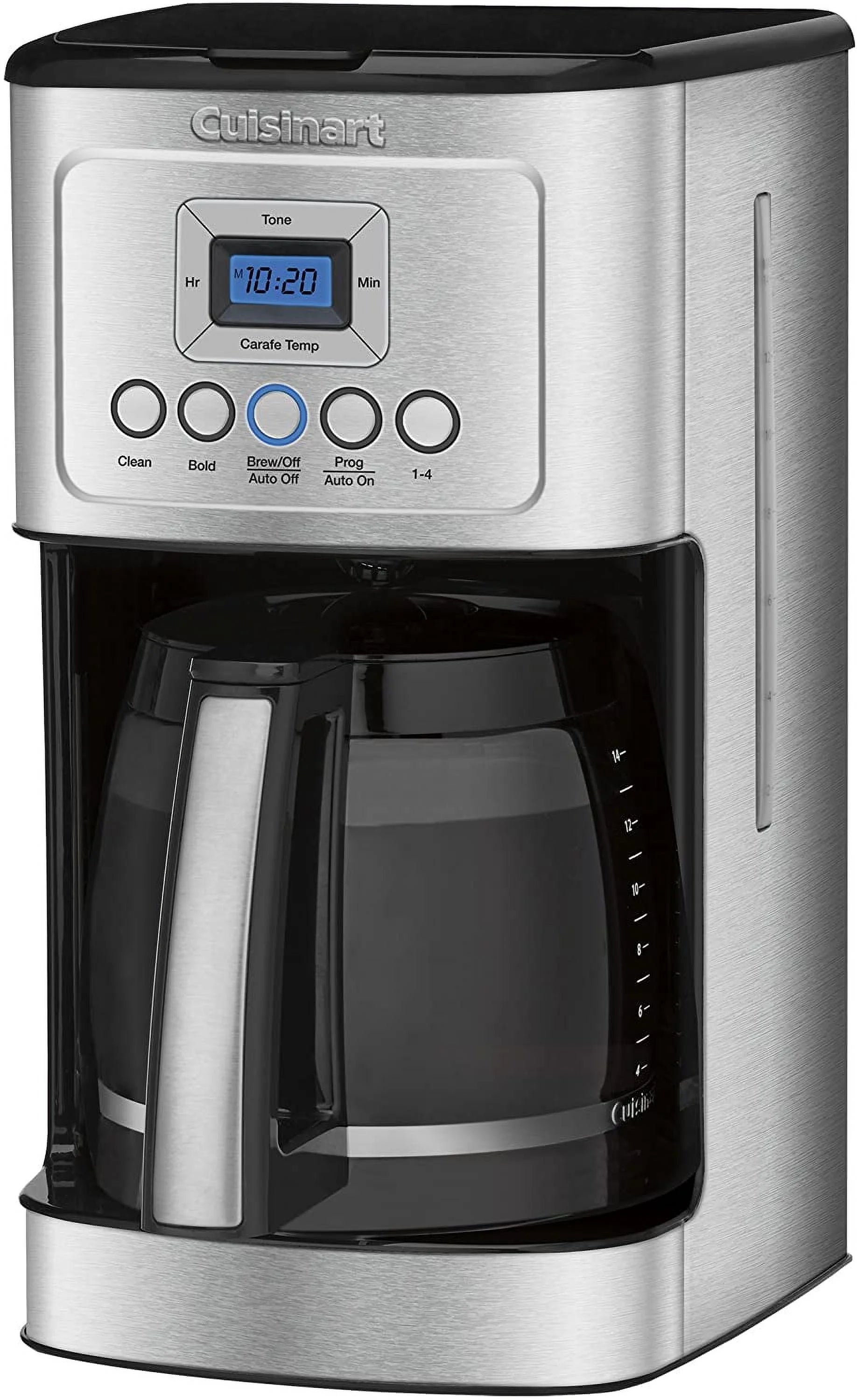 Cuisinart Perfectemp™ 14 Cup Programmable Coffeemaker, Silver D522