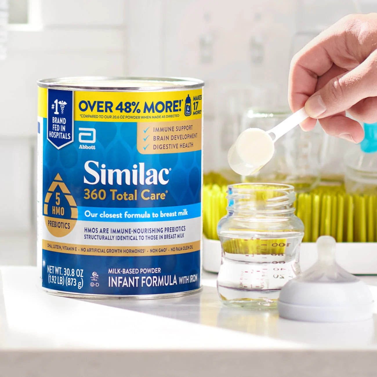 Similac 360 Total Care Baby Formula Powder, 30.8 oz N7785