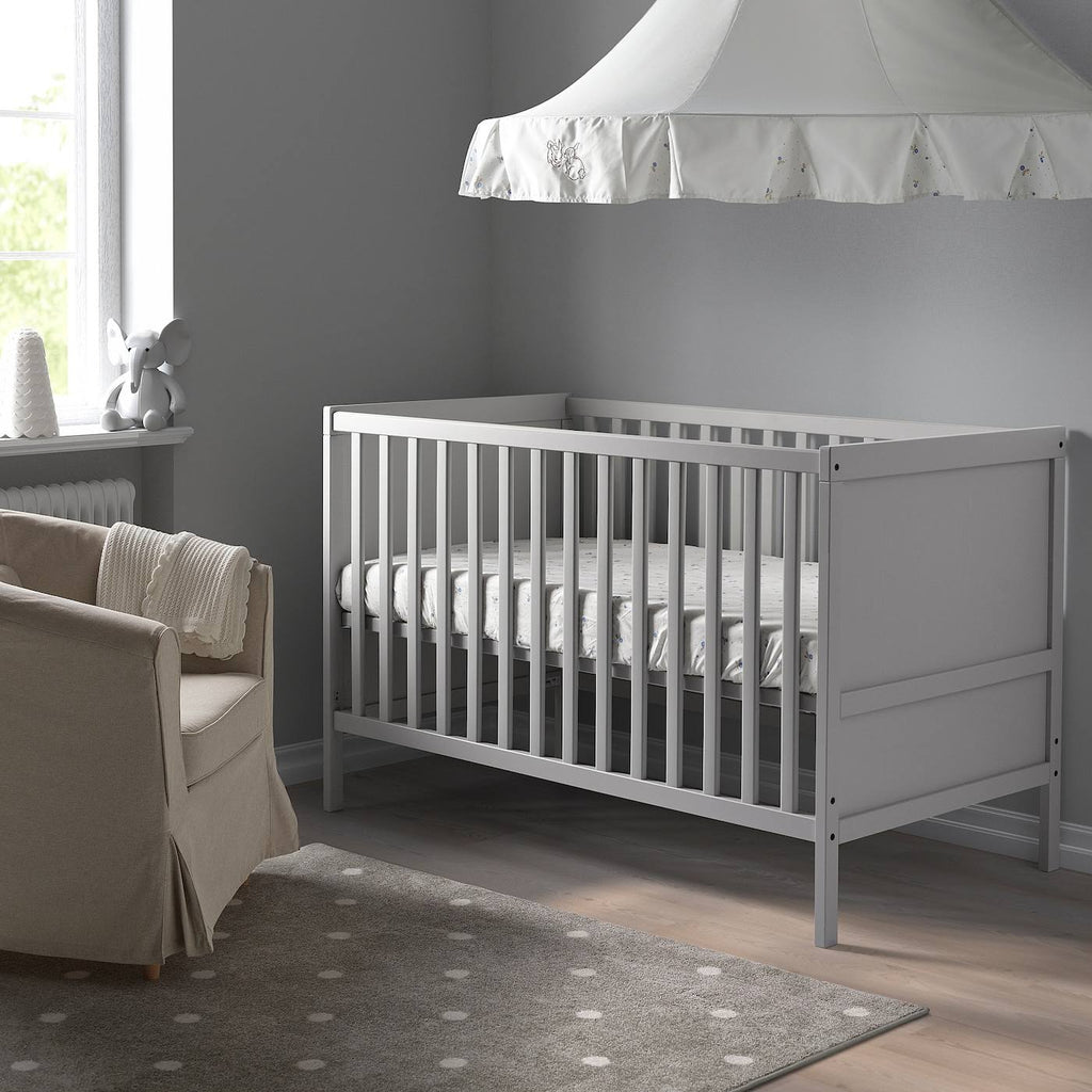 IKEA SUNDVIK Crib, Gray X202526