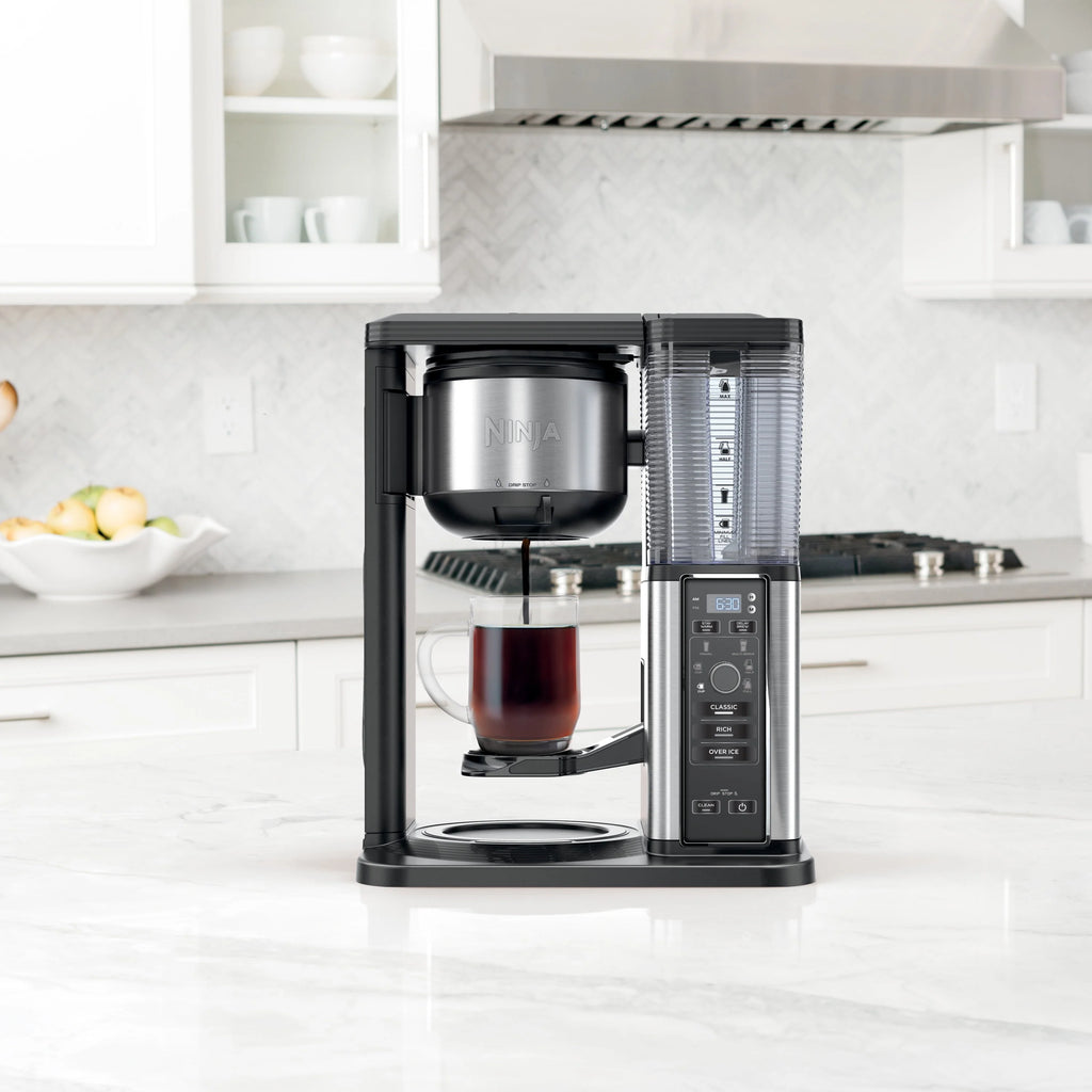 Ninja CM300 Hot & Iced Coffee Maker, Single Serve, Stainless Steel N652790
